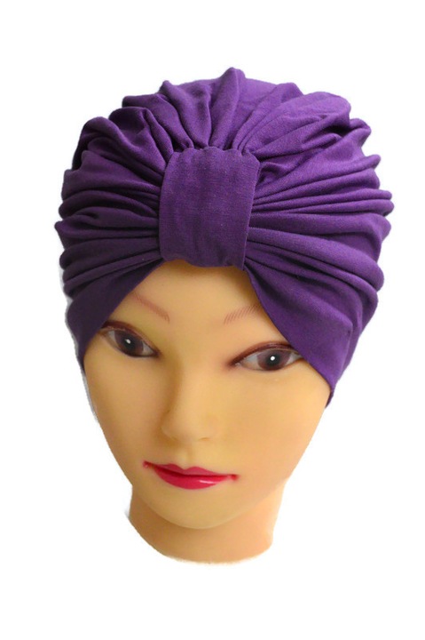 Turban pentru femei, mov