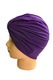 Turban pentru femei, mov