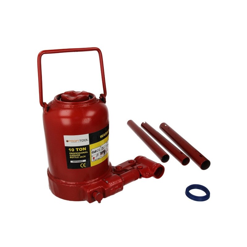 Cric hidraulict tip butelie 10T 182-375mm