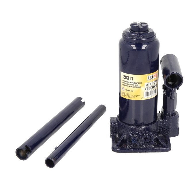 Cric telescopic tip butelie 3T 345mm