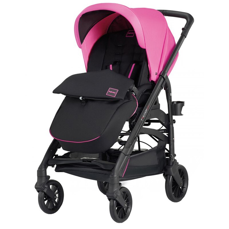 Детска количка 3 в 1 Inglesina Trilogy System Colors, Розова - eMAG.bg