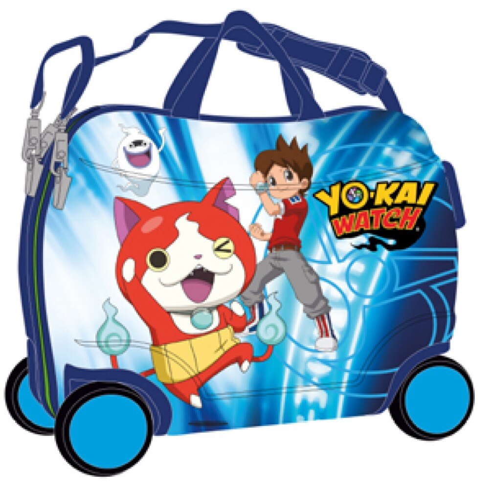 Geanta de gradinita ABS 50 cm 4 roti Yo-Kai Nathan