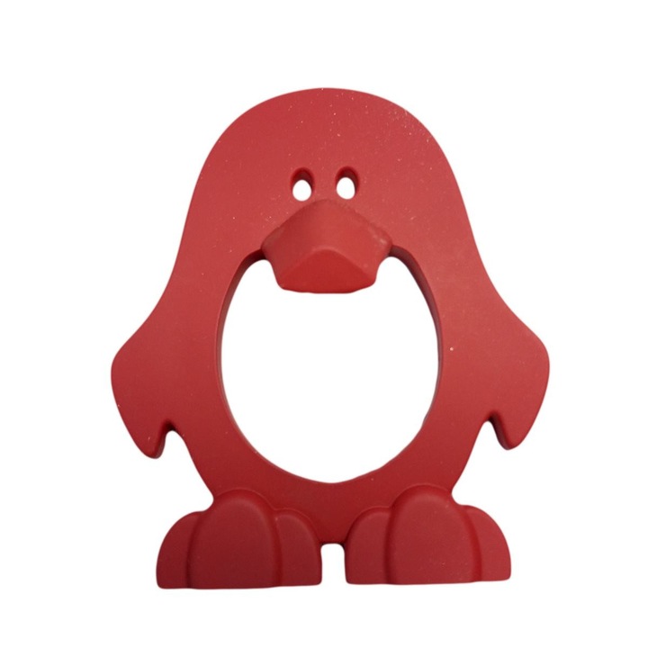 Buton mobilier CB pinguin rosu, Cebi