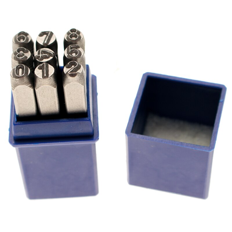 Set poansoane numerice, 12 mm, BGS