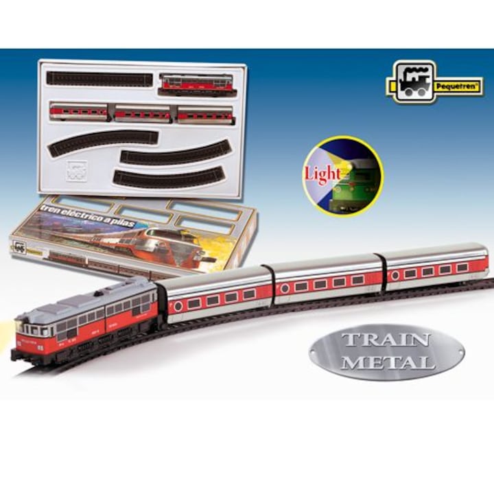 Trenulet Electric Pequetren Calatori Articulado