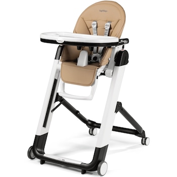 Scaun de masa 2 in 1 Peg Perego Siesta Follow Me, Bej Scaun de masa 2 in 1 Peg Perego Siesta Follow Me, Bej