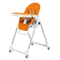 Scaun de masa Peg Perego Prima Pappa Zero Follow Me, Portocaliu