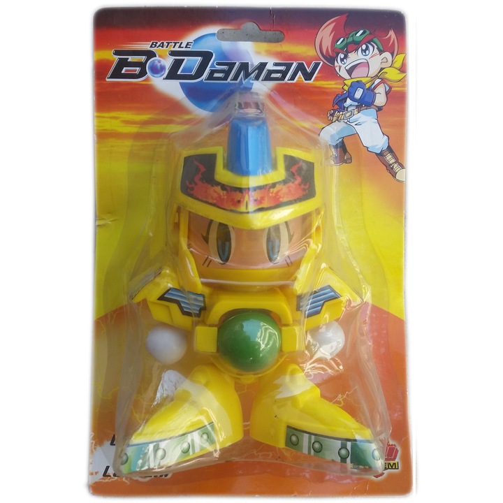 Детска играчка робот Kristaltoys B Daman, Многоцветен