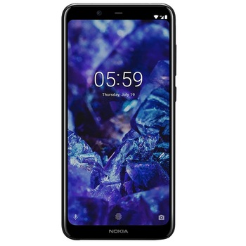 Telefon mobil Nokia 5.1 Plus, Dual SIM, 32GB, 4G, Gloss Black Telefon mobil Nokia 5.1 Plus, Dual SIM, 32GB, 4G, Gloss Black