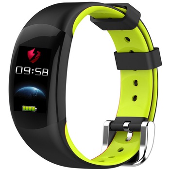 Smartwatch si Bratara Fitness Smart SlimFit 2018 , Monitorizare Puls ,Pasi , Calorii , Notificare Mesaje , IP68 Waterproof , Culoare Verde Smartwatch si Bratara Fitness Smart SlimFit 2018 , Monitorizare Puls ,Pasi , Calorii , Notificare Mesaje , IP68 Waterproof , Culoare Verde