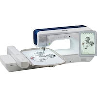 masina combinata de cusut si brodat computerizata brother luminair innov-is xp1 aria de brodare 27x40 cm 755 modele cusaturi 1157 modele broderie 14 monograme pozitionare laser ecran lcd color 10quot 1050 impmin alb imagen 43_0_
0