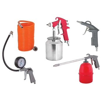 Set accesorii compresor Raider RD-AT01, 5 piese Set accesorii compresor Raider RD-AT01, 5 piese