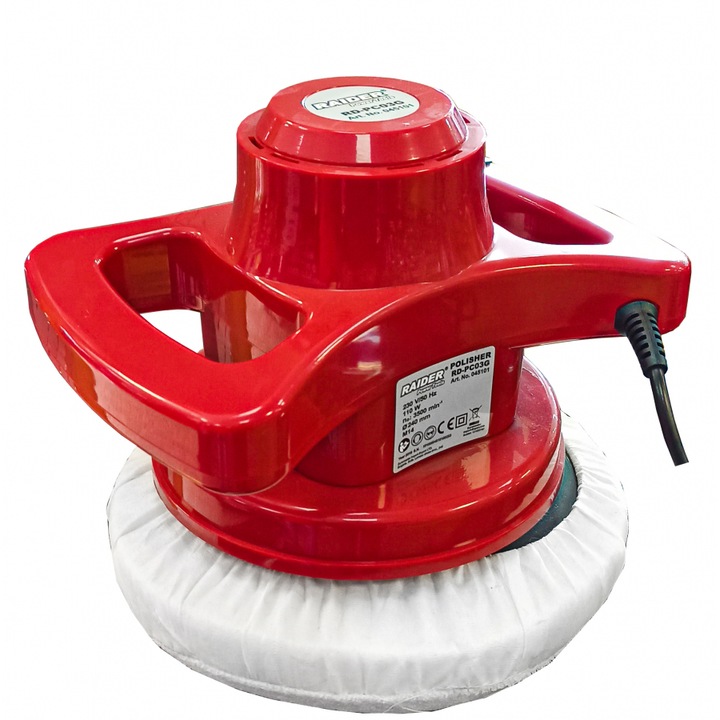 Polírozógép 240mm 110W RD-PC03, Raider 045101