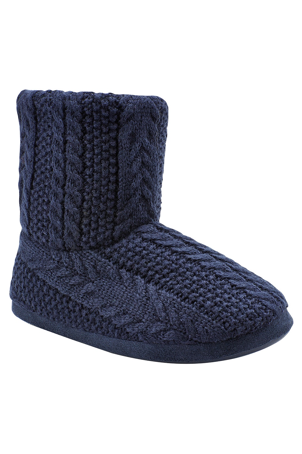 next knitted slipper boots