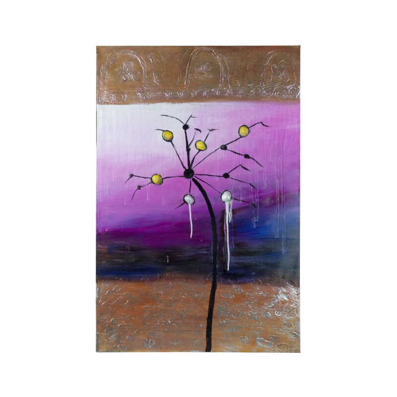 Tablou Abstract 08, realizat manual, pictura in ulei, 60 x 90 cm