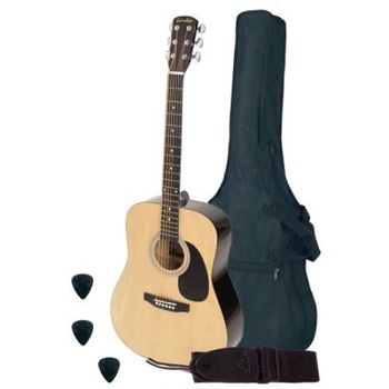 Set chitara acustica Nashville GSD60NT Basic1 natur dreadnought Set chitara acustica Nashville GSD60NT Basic1 natur dreadnought