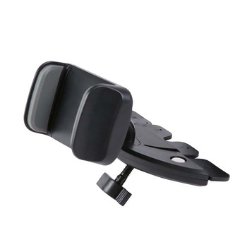Suport de telefon cu cleme pentru masina, cu prindere in CD Suport de telefon cu cleme pentru masina, cu prindere in CD
