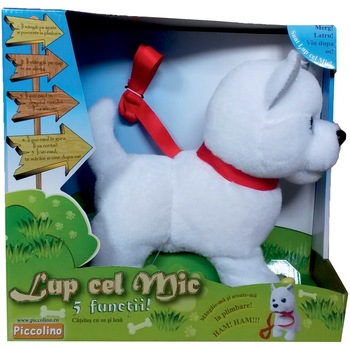 Jucarie de plus interactiva Lup cel mic Jucarie de plus interactiva Lup cel mic