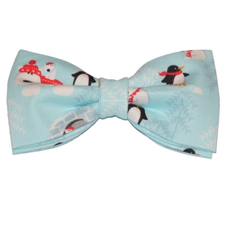 Papion bleu de Craciun 