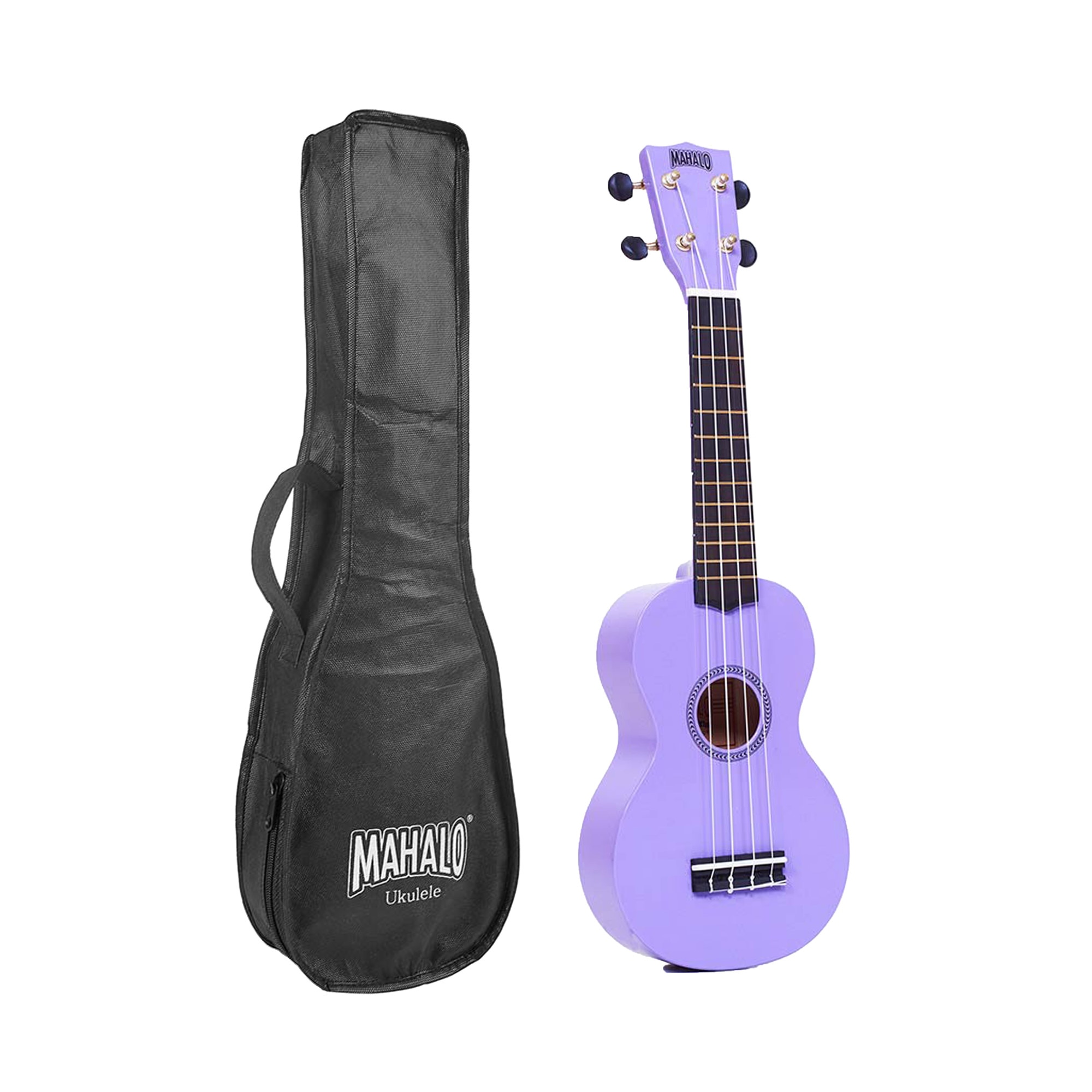 Set ukulele sopran Mahalo Rainbow MR1PP mov - eMAG.ro