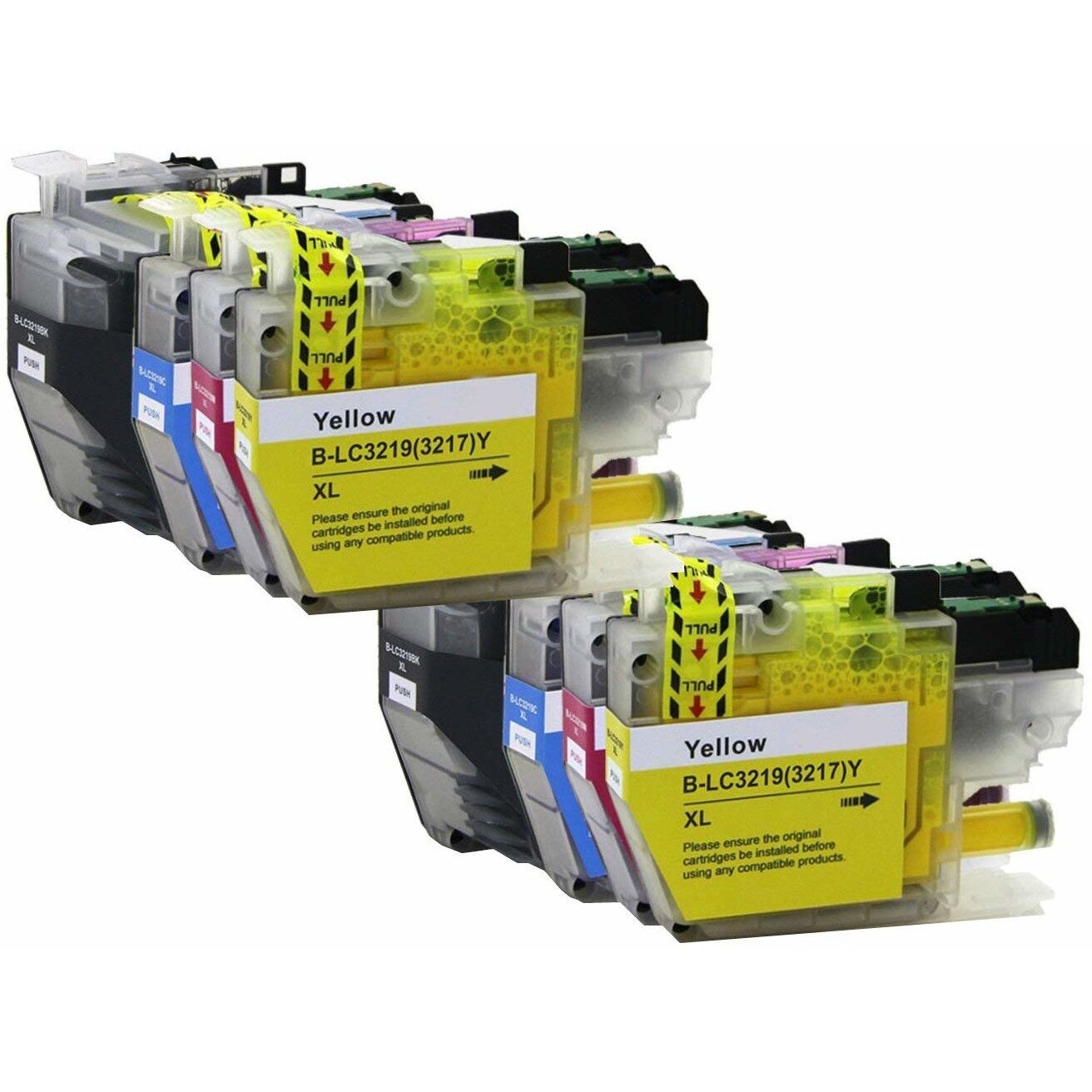 Set 8 Cartuse Compatibile LC3219XLBK/C/M/Y Penru BROTHER MFC-J6930DW / MFC-J6530DW / MFC-J5730DW / MFC-J5330DW / MFC-J6935DW / MFC-J5930DW