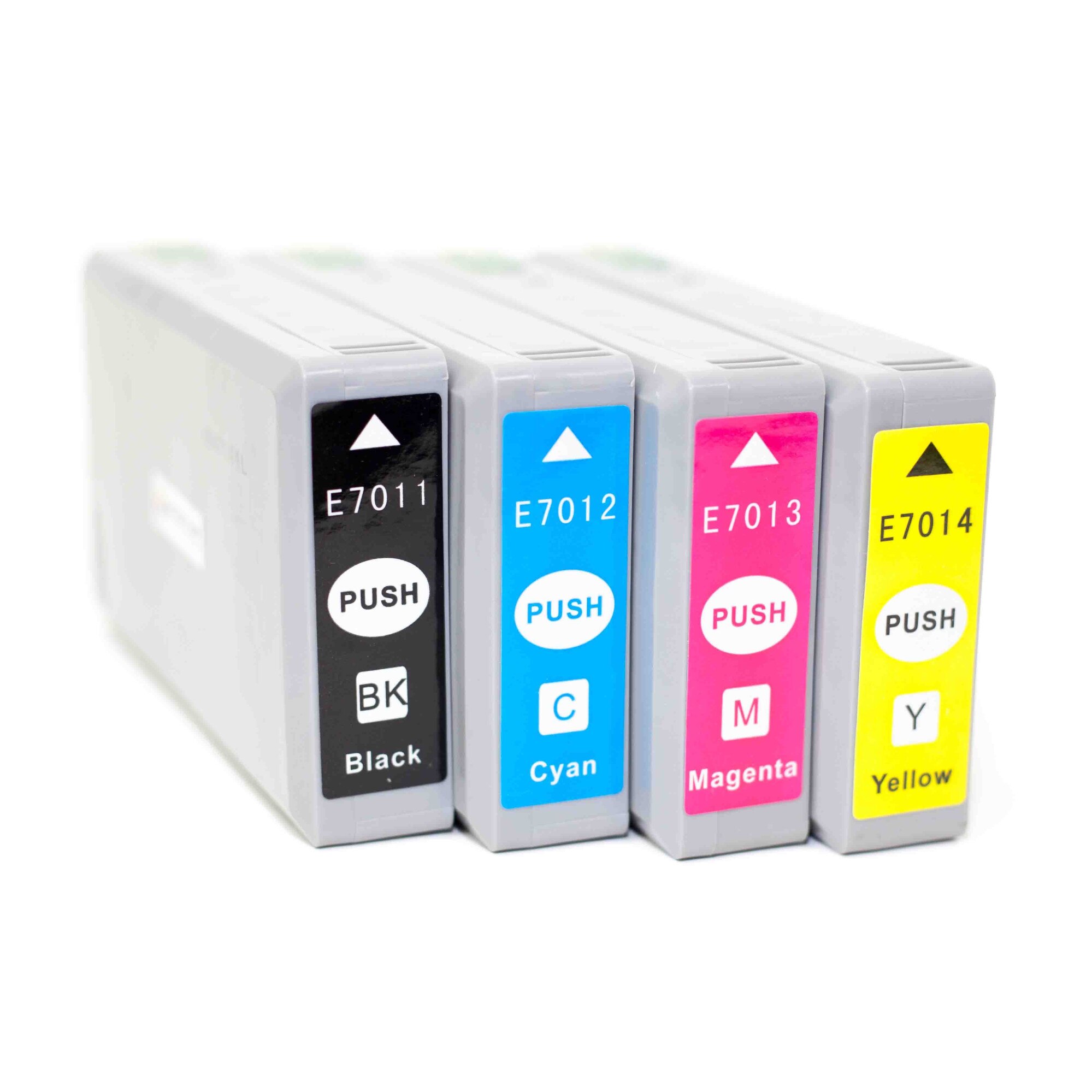 Set 4 Cartuse Compatibile T7011X/12/13/14 Pentru Epson WORKFORCE PRO WP4015DN, WP4025DW, WP4095DN, WP4515DN, WP4525DNF, WP4535DWF, WP4545DTWF, WP4595DNF