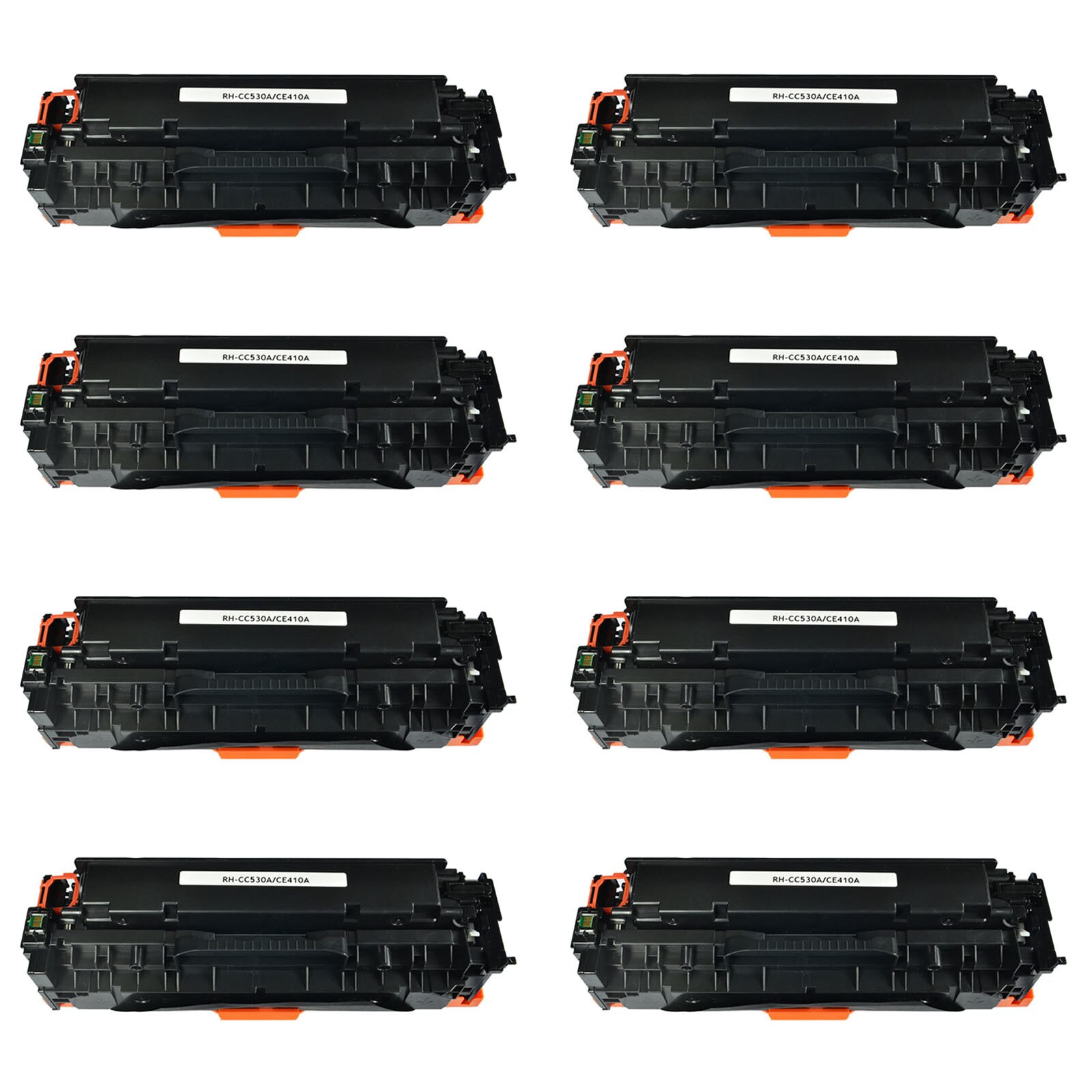 Set 8 Cartuse Toner BK/C/M/Y Compatibile pentru HP laserjet Pro MFP M180n/M181fw M154a, M154NW-CF530A/CF531A/CF532A/CF533A-1.1K/900/900/900 Pag