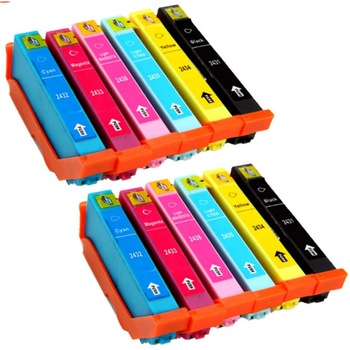 Set 12 Cartuse Compatibile T2431XL/32/33/34/35/36 Pentru Epson XP-750 / XP-850 / XP-950 / XP-760 / XP-860 / XP-55 XP760 XP-960 Set 12 Cartuse Compatibile T2431XL/32/33/34/35/36 Pentru Epson XP-750 / XP-850 / XP-950 / XP-760 / XP-860 / XP-55 XP760 XP-960
