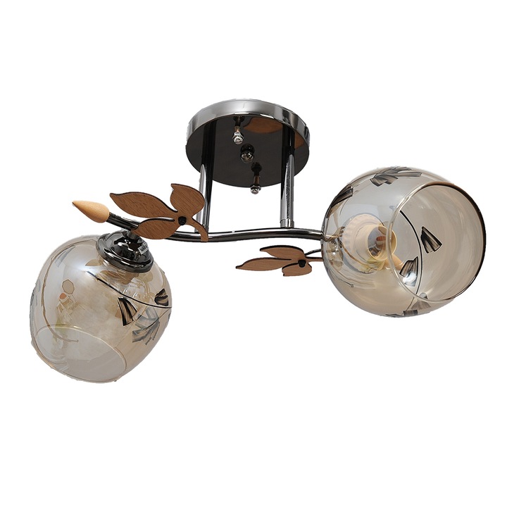 Candelabru Nikom NG 9400-2, E27, 2x 40 W, 220V