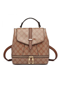 Geanta/Rucsac pentru femei, multifunctional, maro, BasseTerre Geanta/Rucsac pentru femei, multifunctional, maro, BasseTerre