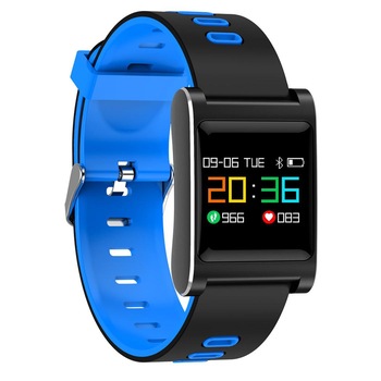 Ceas Bratara fitness Smartwach MagStar King 88 Plus, Moniorizare ritm cardiac, Pedometru, Sedentarism IP68 editie 2018, Negru Albastru Ceas Bratara fitness Smartwach MagStar King 88 Plus, Moniorizare ritm cardiac, Pedometru, Sedentarism IP68 editie 2018, Negru Albastru