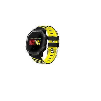 Ceas Bratara fitness Smartwach MagStar SportKing 5, Moniorizare Ritm Cardiac, Pedometru, Sedentarism, Monitorizare Puls IP68 Waterproof editie 2018, Galben Ceas Bratara fitness Smartwach MagStar SportKing 5, Moniorizare Ritm Cardiac, Pedometru, Sedentarism, Monitorizare Puls IP68 Waterproof editie 2018, Galben