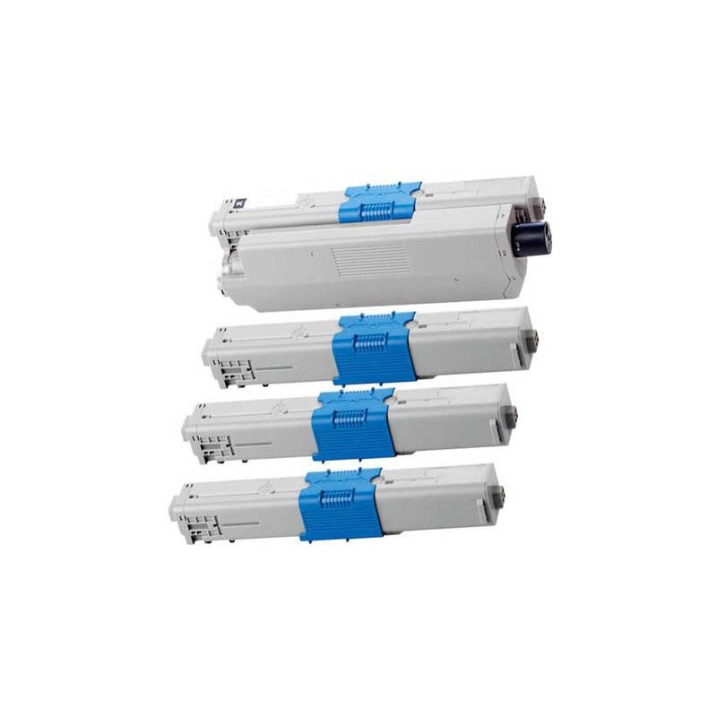 C332,Set 4 Cartuse BK/C/M/Y Compatibile Pentru OKI C332 DN/ MC 363 DN / MC 363 N-3.5kBK/3K COLOR