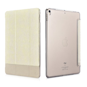 Husa slim cu spate transparent, smart cover, functie stand, iPad Pro 10.5 / iPad Air 3 (2019) - Xoomz Shining, culoare Gold Husa slim cu spate transparent, smart cover, functie stand, iPad Pro 10.5 / iPad Air 3 (2019) - Xoomz Shining, culoare Gold