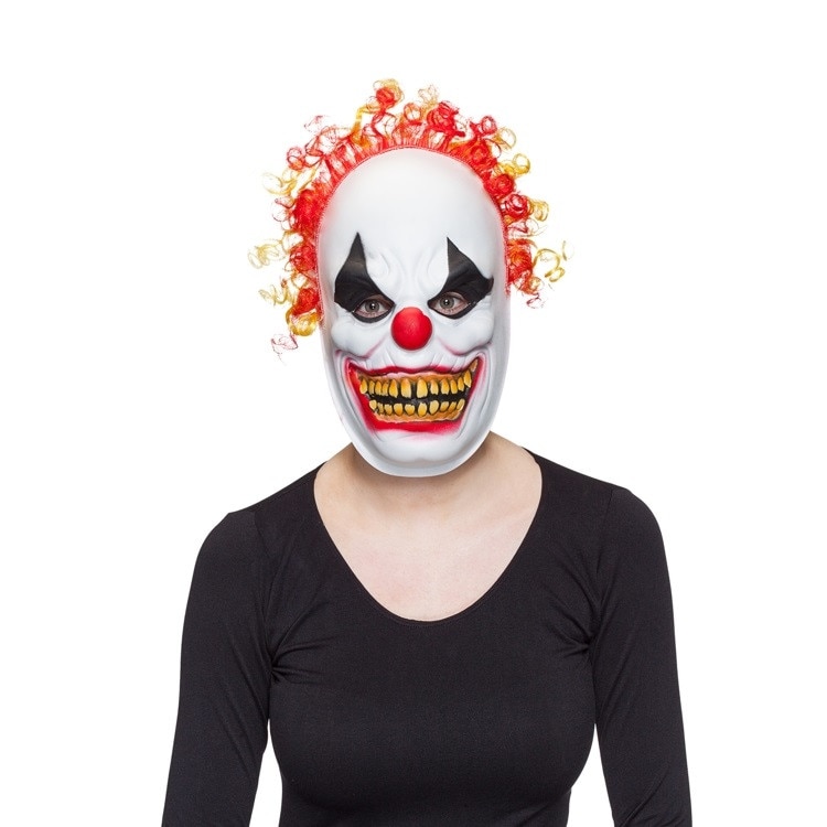 Masca horror Clown Joker Halloween, Clubman