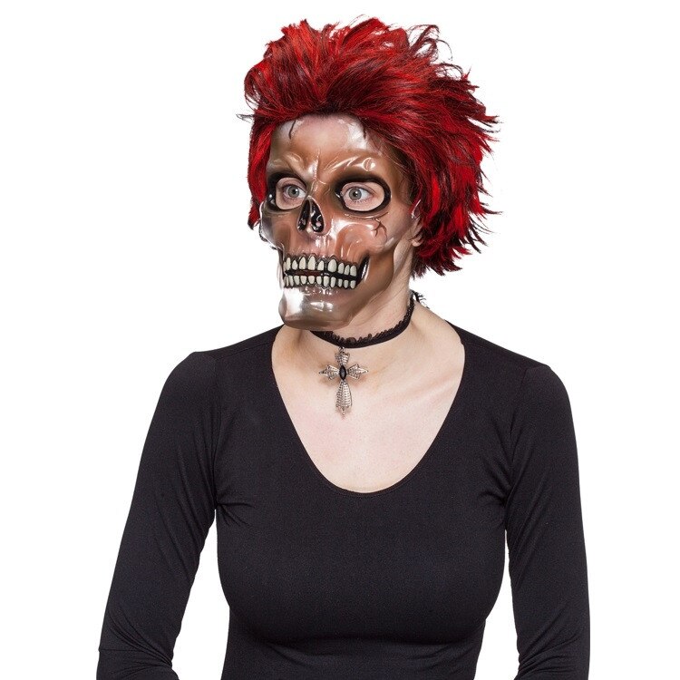 Masca Craniu Halloween Clubman Translucida