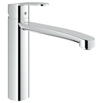 Baterie bucatarie Grohe Eurostyle Cosmopolitan 31124002, monocomanda, 1/2'', cartus ceramic, pipa medie, pivotanta, aerator, limitator debit reglabil, Crom Baterie bucatarie Grohe Eurostyle Cosmopolitan 31124002, monocomanda, 1/2'', cartus ceramic, pipa medie, pivotanta, aerator, limitator debit reglabil, Crom