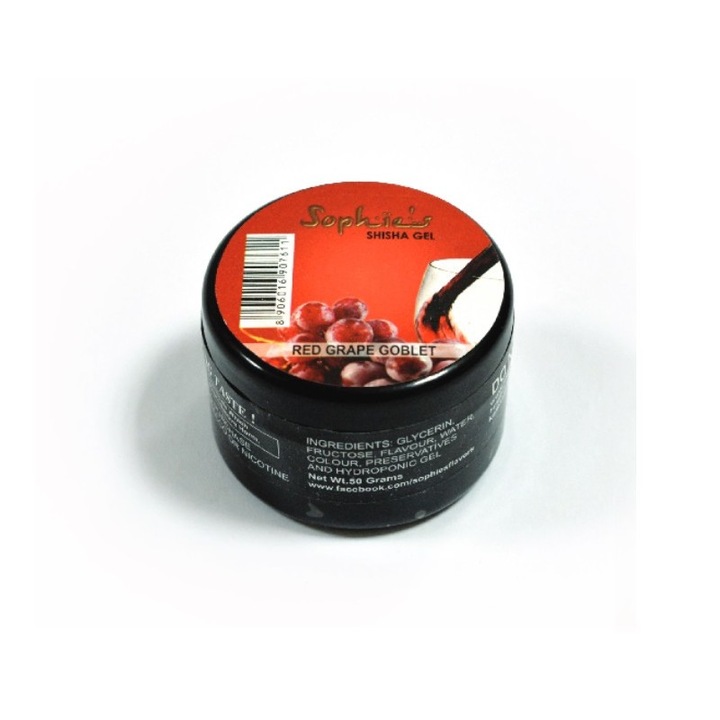 Gel aromat narghilea Red Grape Goblet, 50g