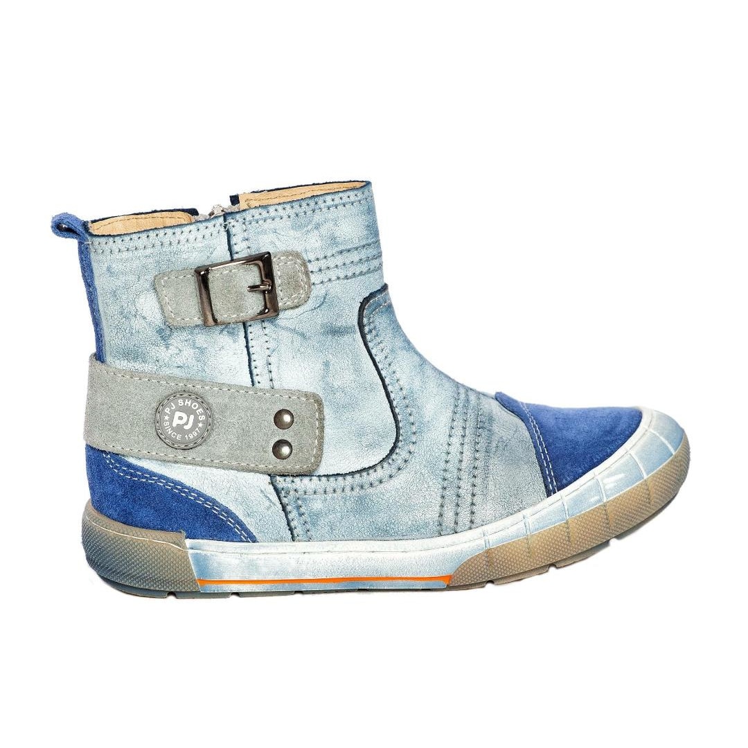 Cizme baieti, PJ Shoes, albastru