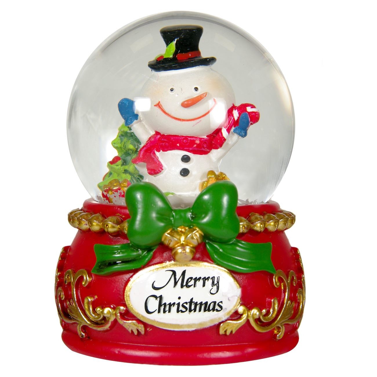 Glob de zapada, Sticla, Lichid, cu Om Zapada si Funda