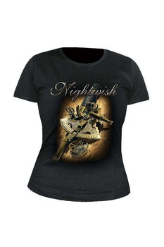 Tricou de dama, Nightwish, Sextant, Negru, S Tricou de dama, Nightwish, Sextant, Negru, S