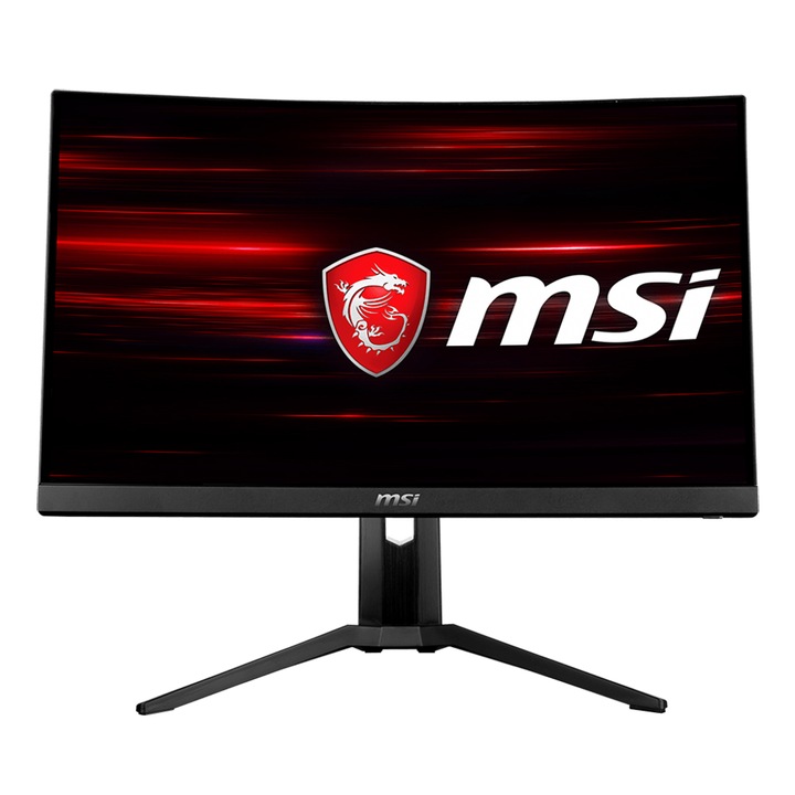 Monitor gaming LED VA MSI Optix 23.6", Curbat , Full HD, 1ms, 144Hz, Display Port, Negru, MAG241CR