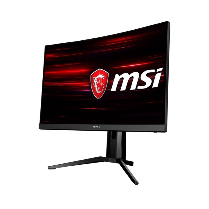 Monitor gaming LED VA MSI Optix 23.6", Curbat , Full HD, 1ms, 144Hz, Display Port, Negru, MAG241CR