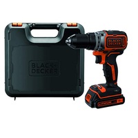 Masina de gaurit si insurbat pe acumulator Black & Decker BL186, 18V, Motor fara perii, 1 Acumulator x 1.5Ah, Incarcator 400mA, Cutie Depozitare
