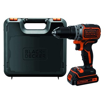 Masina de gaurit si insurbat pe acumulator Black & Decker BL186, 18V, Motor fara perii, 1 Acumulator x 1.5Ah, Incarcator 400mA, Cutie Depozitare