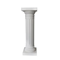 Coloana decorativa rotunda din polistiren, 90 cm, alba