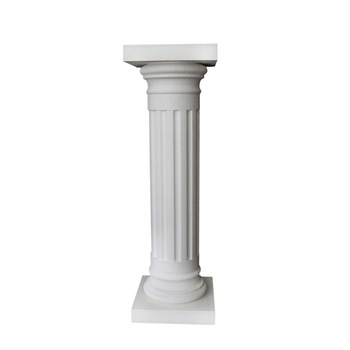 Coloana decorativa rotunda din polistiren, 90 cm, alba Coloana decorativa rotunda din polistiren, 90 cm, alba