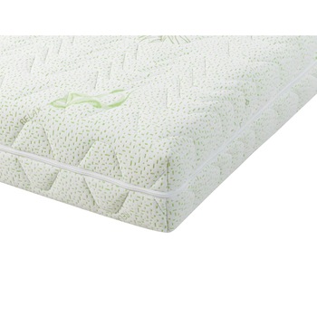 Saltea de pat Ortopedica, Ortopedicus®, Aloe Vera, 200x140x18 cm, Reversibila, Grün Tech, Tratat cu Aloe Vera Saltea de pat Ortopedica, Ortopedicus®, Aloe Vera, 200x140x18 cm, Reversibila, Grün Tech, Tratat cu Aloe Vera