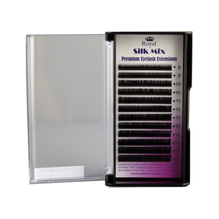 Extensii gene Royal Silk Mix C007 - 20 randuri