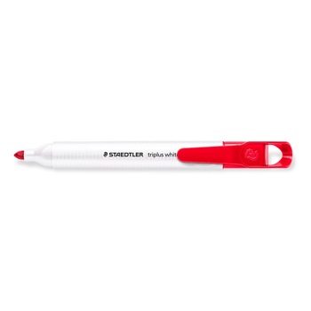 Marker triplus whiteboard Staedtler varf rotund 2MM rosu ST-3551-2 Marker triplus whiteboard Staedtler varf rotund 2MM rosu ST-3551-2